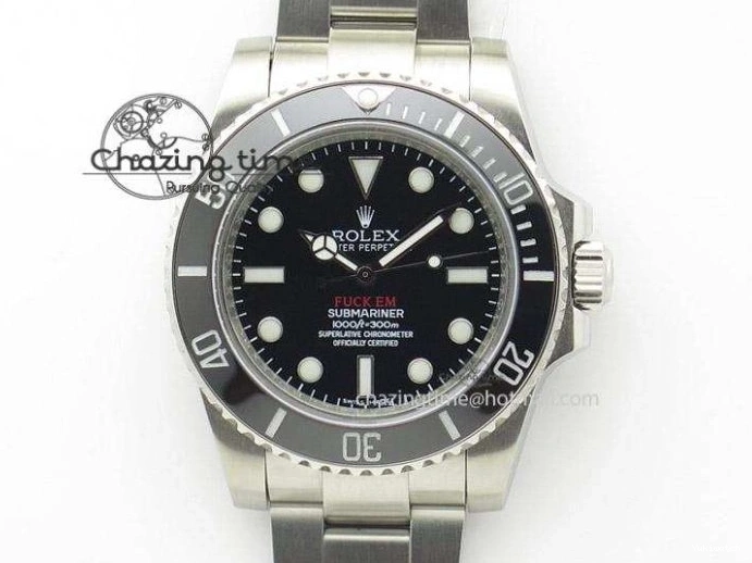 RG Oysterflex Edition 126515 VSF Daytona on 1:1 VS4131 (Weighted) Strap Dial Black V2 Best 0120